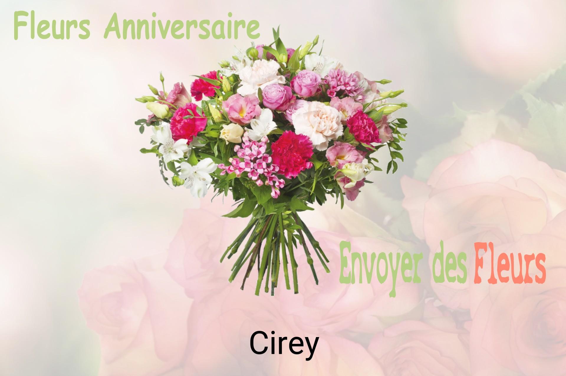 Bouquet de fleurs d’anniversaire livré à Cirey